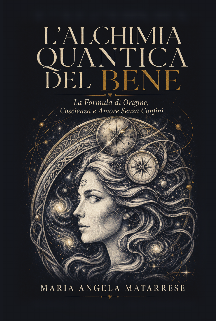 Copertina del libro Alchimia quantica del bene